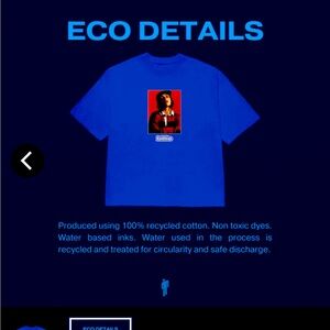 Never Worn Official Merch Billie Eilish T-shirt in XL